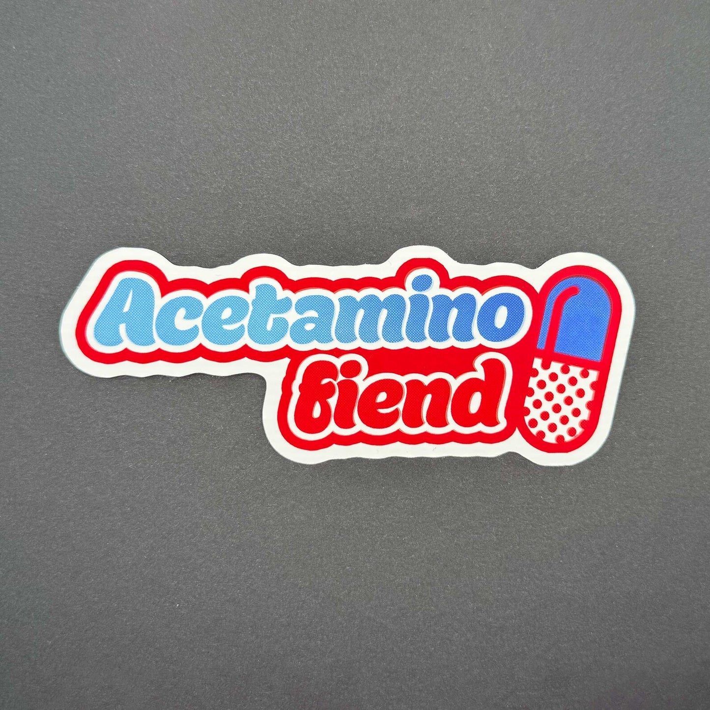 Acetaminofiend Sticker
