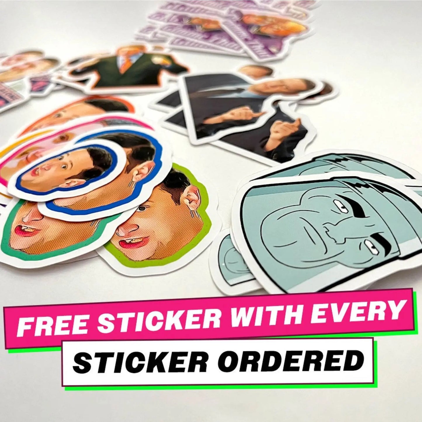 I Don't Want To Be Around Anymore Sticker