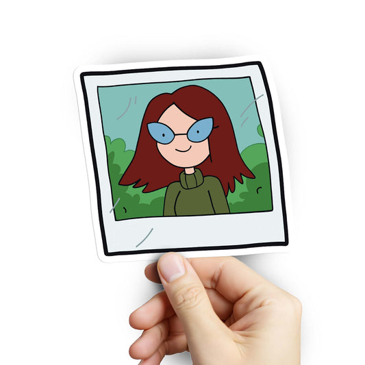 Betty Polaroid Sticker