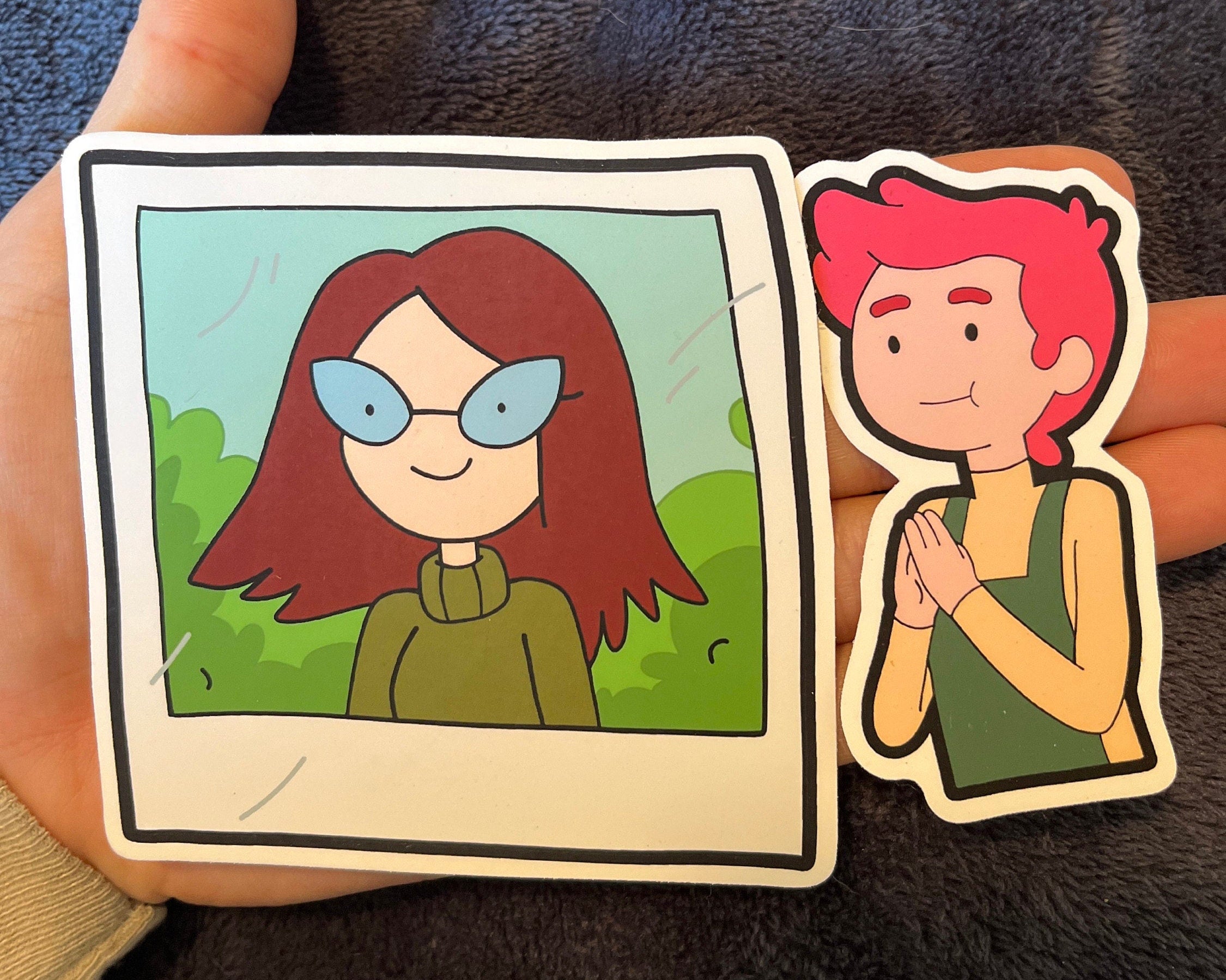 Betty Polaroid Sticker