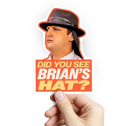 Tim Robinson hat sticker