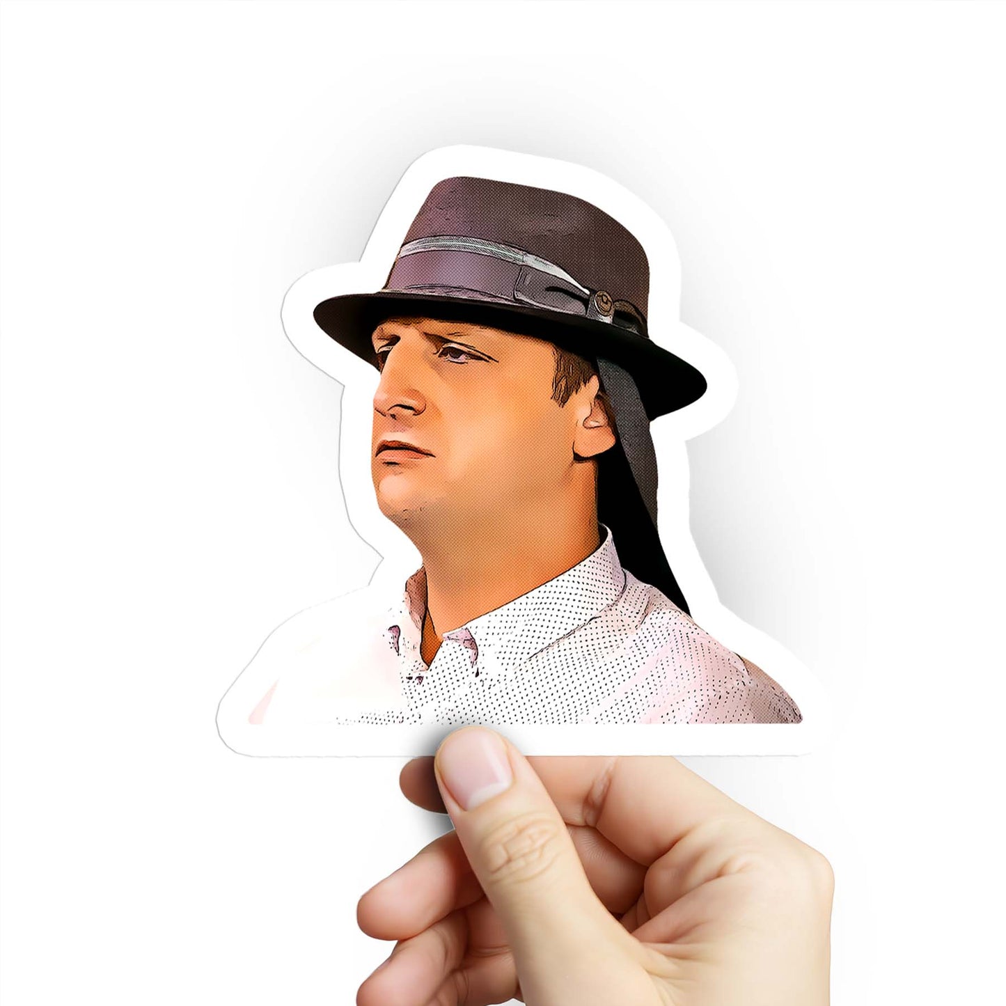 Tim Robinson hat sticker