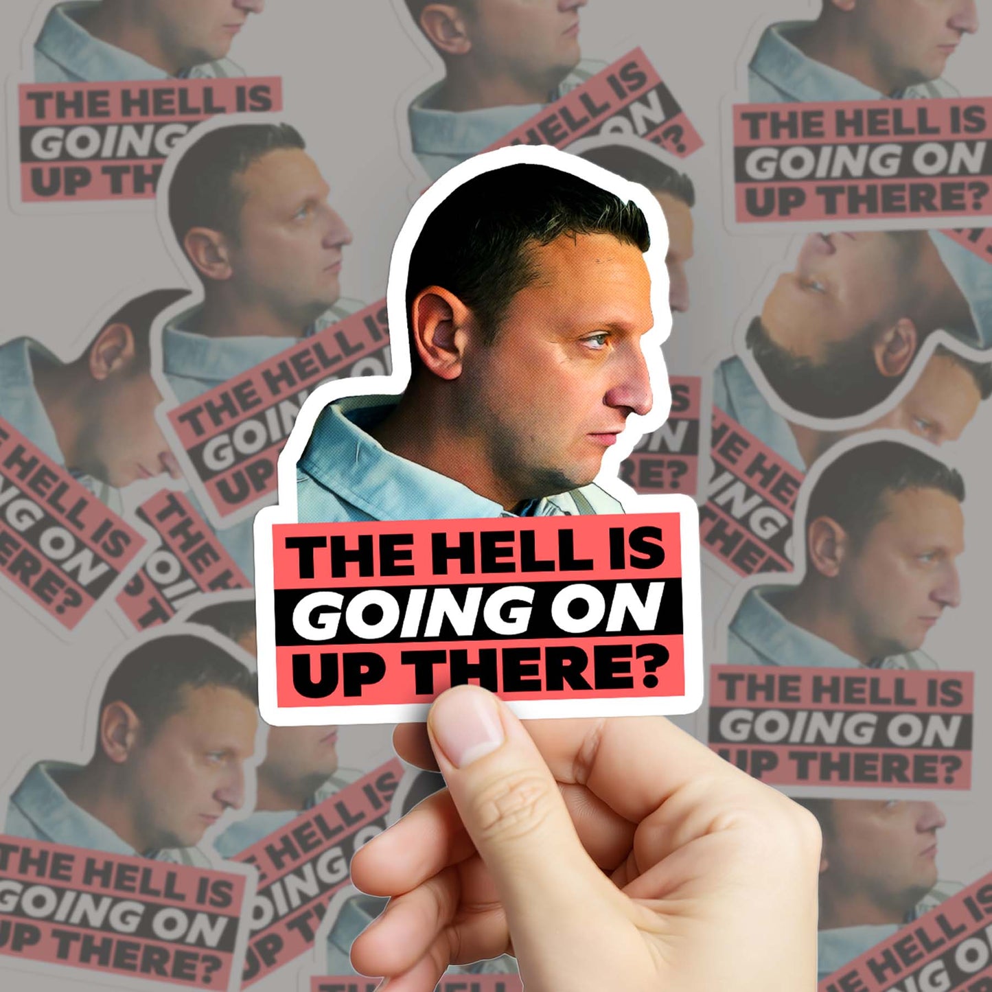 The Hell Is Going On Sticker