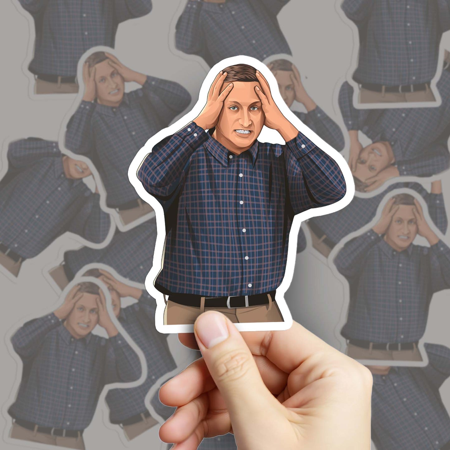 Monsters on the World Sticker