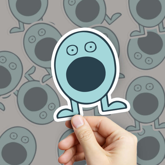 Nude egg game sticker