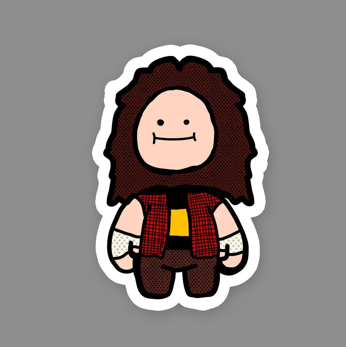 Mick Foley Inspired Sticker