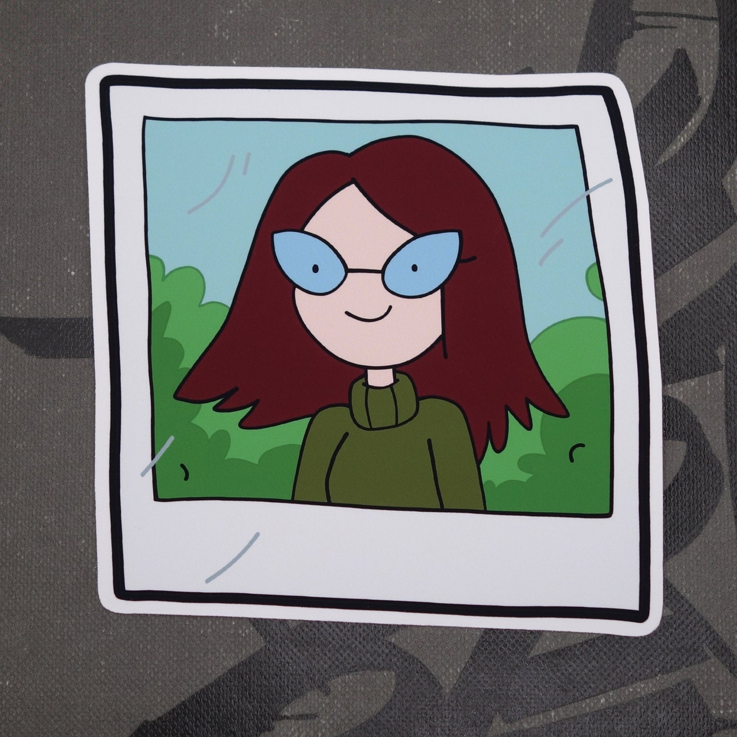 Betty Polaroid Sticker