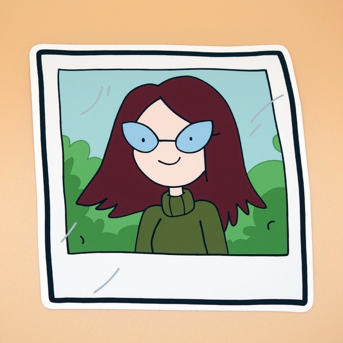 Betty Polaroid Sticker