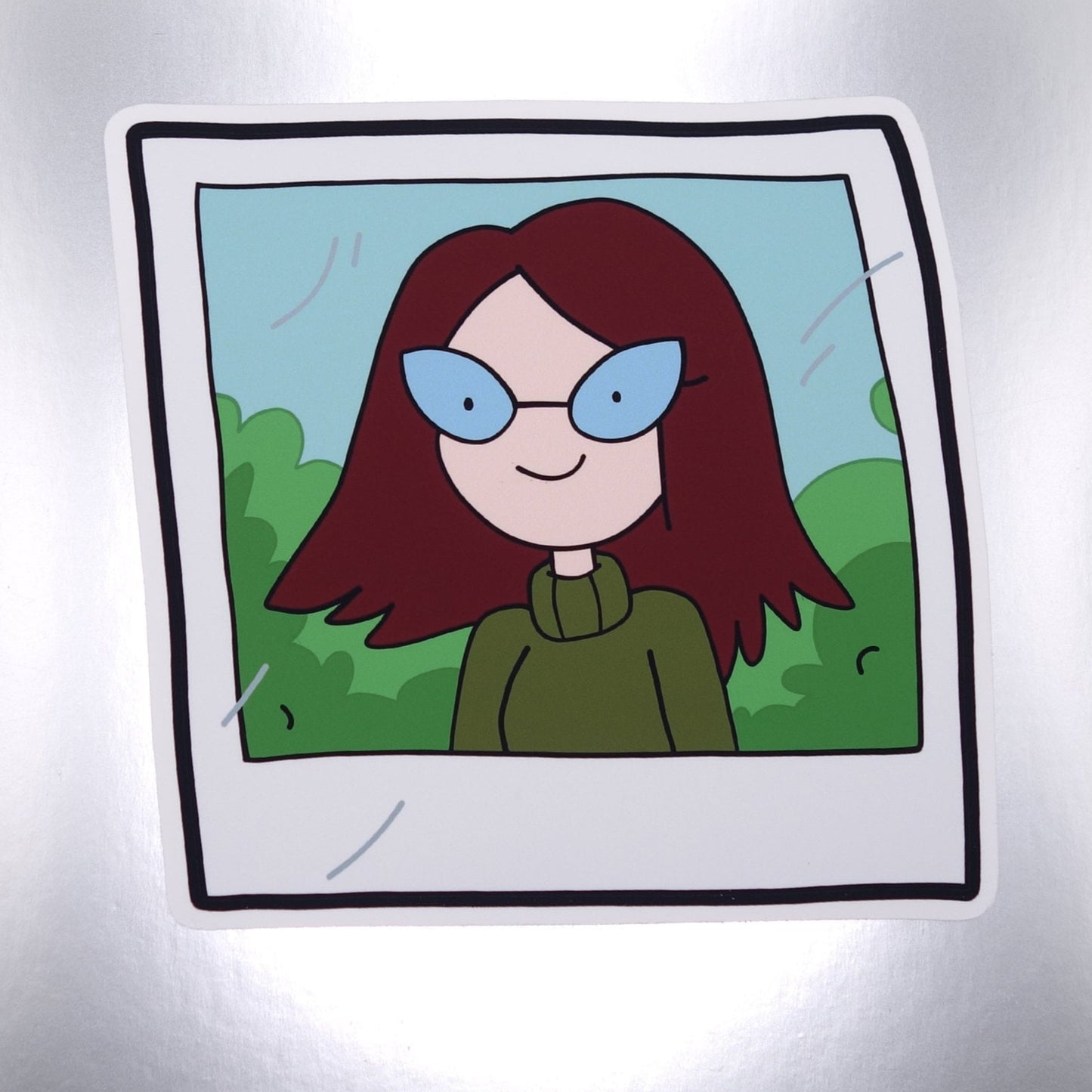 Betty Polaroid Sticker