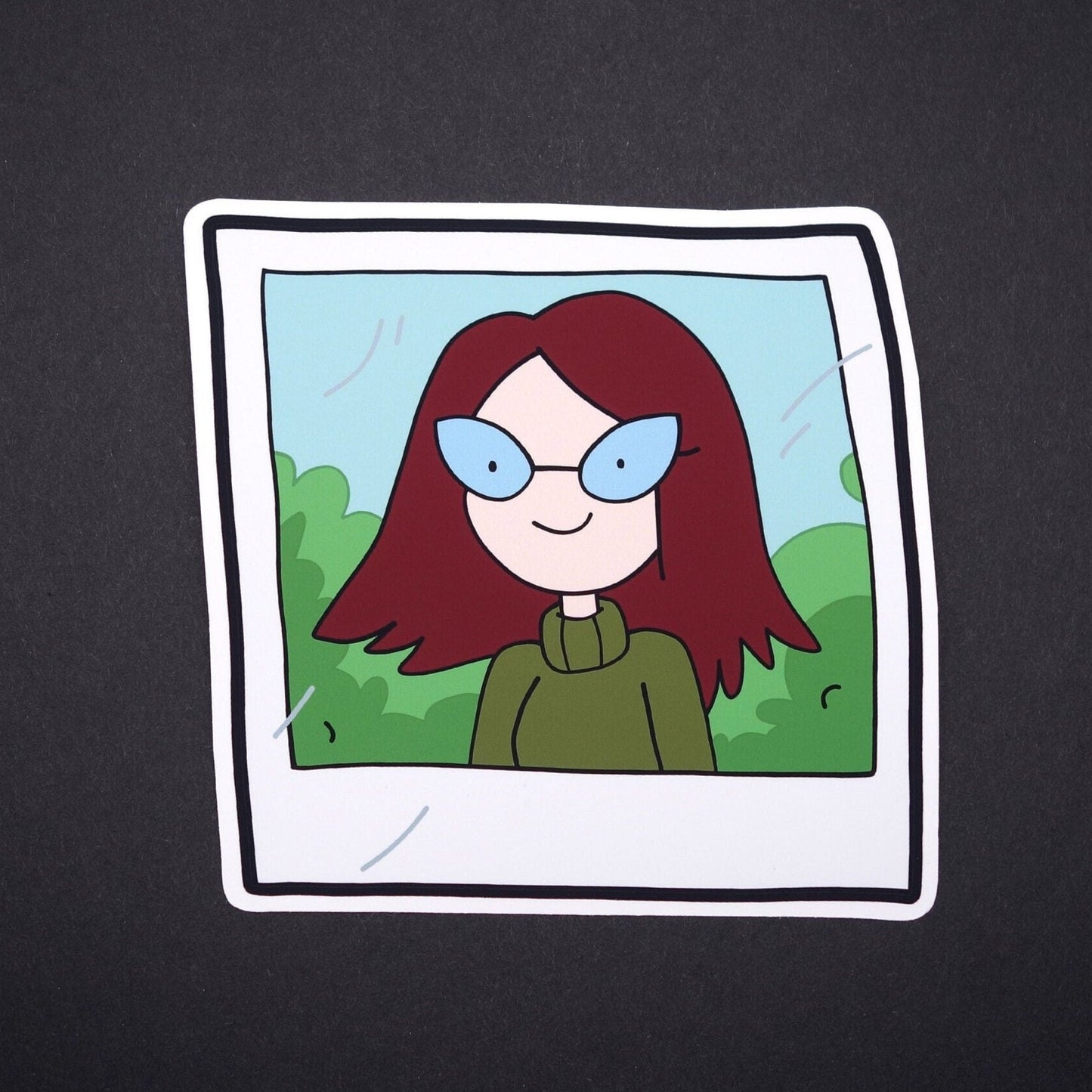 Betty Polaroid Sticker